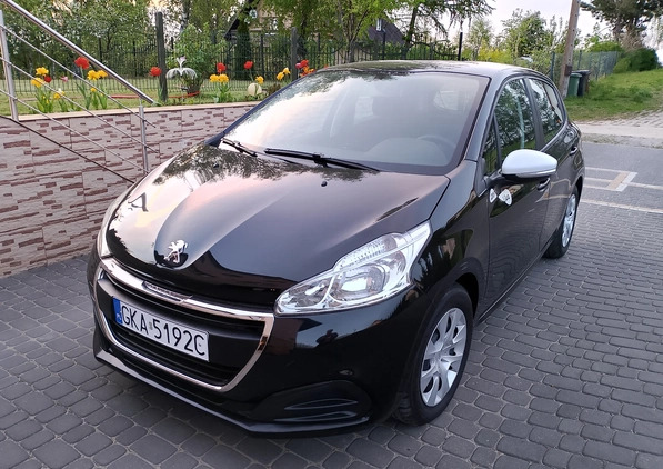 Peugeot 208 cena 39990 przebieg: 19000, rok produkcji 2019 z Kartuzy małe 191